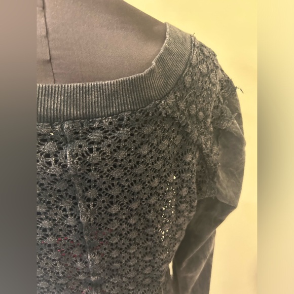 NWT Affliction Leopard Rock long sleeve fleece size M - Picture 12 of 15